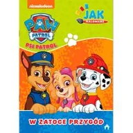 Kolorowanki, wyklejanki - W zatoce przygód. Psi Patrol. Jak malowane. Część 1 - miniaturka - grafika 1