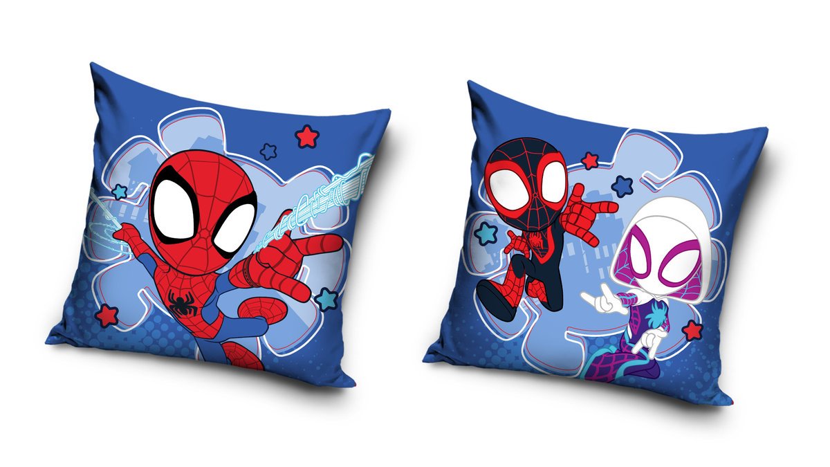 Spidey Poszewka na poduszkę VELVET MIŁA JASIEK 40cm Dziecięca
