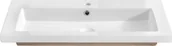 Umywalki - Umywalka Elior Vermona wpuszczana w blat 101cm biała - miniaturka - grafika 1