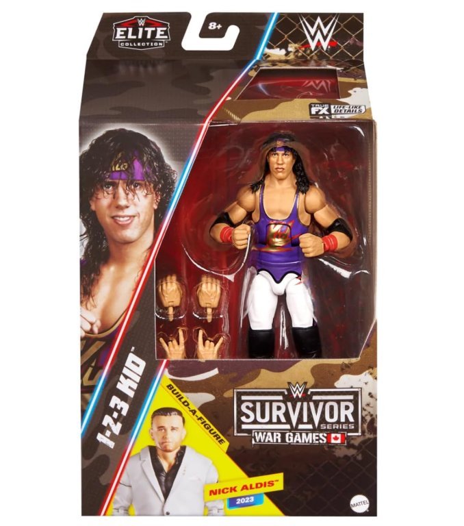 WWE Wrestling Figurka akcji 123 Kid - JCJ61