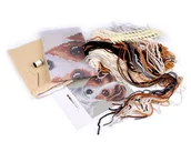 Dekoratorstwo - Zestaw kreatywny poszewka na poduszkę do wyhaftowania 44x44 cm - miniaturka - grafika 1