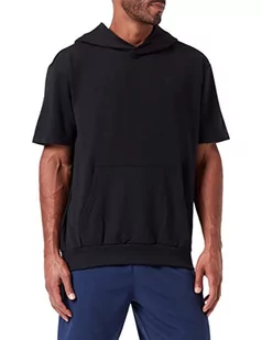FILA Męska bluza z kapturem RAFAH Short Sleeve Hoody, Moonless Night, XS - Bluzy męskie - miniaturka - grafika 1