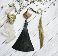 Zakładki do książek - Tygrysie oko - ODWAGA - zakładka LUX - miniaturka - grafika 1