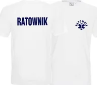 Odzież robocza - Promostars LPP - Koszulka męska RATOWNIK biała - miniaturka - grafika 1