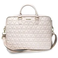 Torebki damskie - Guess torba do laptopa GUCB15QLPK 15" różowa Quilted 8_2248727 - miniaturka - grafika 1