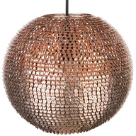 Lampy sufitowe - Beliani Lampa wisząca Lampa wisząca miedziana SEINE 25823 - miniaturka - grafika 1