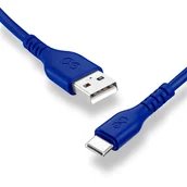 Kable USB - Kabel USBA-USBC  BASIC 1.2m granatowy - miniaturka - grafika 1