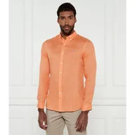 Koszule męskie - POLO RALPH LAUREN Lniana koszula Slim Fit - miniaturka - grafika 1