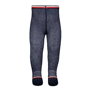 Legginsy - Tommy Hilfiger Legginsy dziecięce Global Stripe Tights uniseks, grantowy, 74 - grafika 1