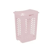 Kosze na bieliznę - Pojemnik na pranie Piet 60 l różowy keeeper - miniaturka - grafika 1
