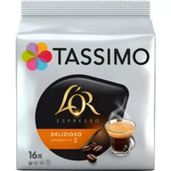 Kawa w kapsułkach i saszetkach - Tassimo Kapsułki do espresso Lor Delizioso - miniaturka - grafika 1