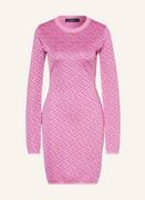 Sukienki - Versace Sukienka Z Dzianiny pink - miniaturka - grafika 1