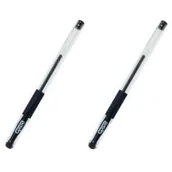 Pióra kulkowe - GRAND Pióro żelowe czarne GR-101 2 sztuki) 160-1703 GRAND - miniaturka - grafika 1