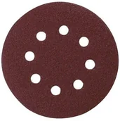 Materiały ścierne - Makita Papier ścierny na rzep 125 mm (8 otworów) ziarn. 180, 10 szt. P-43583 - miniaturka - grafika 1