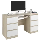 Biurka - Biurko Komputerowe Meble Mix Sonoma N-32 - miniaturka - grafika 1