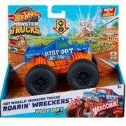 Samochody i pojazdy dla dzieci - Hot Wheels Monster Trucks Pojazd 1:43 HMM53 Mattel - miniaturka - grafika 1