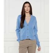 Swetry damskie - POLO RALPH LAUREN Wełniany kardigan | Regular Fit | z dodatkiem kaszmiru - miniaturka - grafika 1