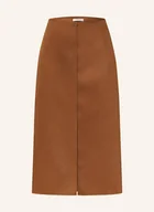 Spódnice - Dorothee Schumacher Spódnica Satynowa Shiny Statement braun - miniaturka - grafika 1