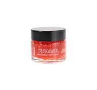Balsamy do ust - Mohani Wygładzająco-odżywczy peeling do ust Truskawka 15ml - miniaturka - grafika 1