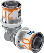 Akcesoria do armatury i ceramiki - Uponor Uponor s-press plus elbow 90° 20 mm 1070524 - miniaturka - grafika 1