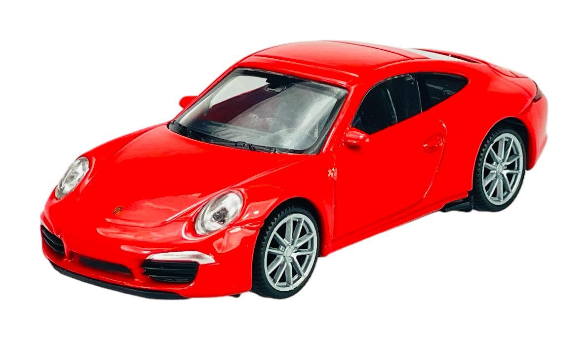 WELLY PORSCHE 911 (991) CARRERA S COUPE CZERWONY 1:43 44042 SAMOCHÓD NOWY METALOWY MODEL