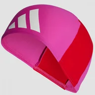 Pływanie - Czepek Pływacki Juniorski Adidas Do Pływania Różowy HA7331 - miniaturka - grafika 1