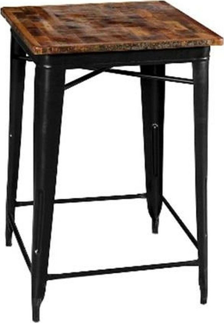 Home ESPRIT Stoły do Jadalni Home ESPRIT Drewno Metal 66 x 66 x 106 cm 66 x 66 x 102 cm