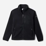 Bluzy dla dziewczynek - Bluza dla dziewczynki rozpinana bez kaptura Columbia Fast Trek IV Fleece Full Zip 2087792010 164-170 cm Czarna (195981006063) - miniaturka - grafika 1