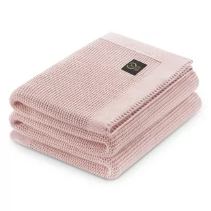 Yosoy Kocyk bambus bawełna Monaco French Powder Pink - Koce i narzuty dla dzieci - miniaturka - grafika 1