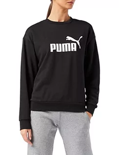 Bluzy damskie - PUMA Puma ESS Logo Crew Sweat TR bluza damska czarny czarna bawe$157na S 851794 - grafika 1