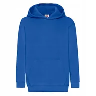 Bluzy dla dziewczynek - Bluza Dziecięca Z Kapturem Hooded Sweat Royal Blue r. 7-8(128) - miniaturka - grafika 1