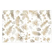 Obrusy i serwetki - Mata stołowa golden Winter 28 x 43 cm - miniaturka - grafika 1