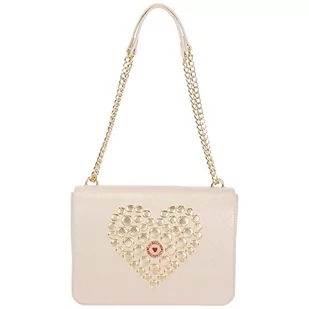 Love Moschino Damska torba na ramię Borsa a Spalla, Avorio, - Torebki damskie - miniaturka - grafika 1