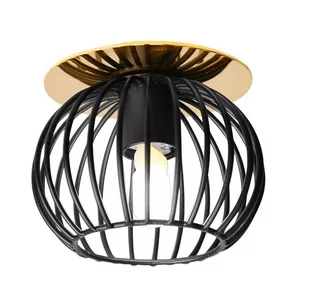 Candellux Sk-93 2241104 oczko lampa wpuszczana downlight 1x40W G9 złoty/czarny DO 20% RABATU W KOSZYKU - Oprawy, klosze i abażury - miniaturka - grafika 1