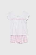 Piżamy dla dziewczynek - zippy piżama bawełniana dziecięca kolor różowy wzorzysta - Zippy - miniaturka - grafika 1