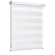 Rolety - Roleta dzień noc Varuna White biała 116 x 220 cm Inspire - miniaturka - grafika 1