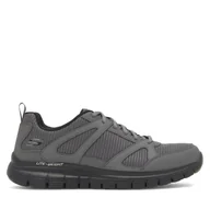 Sneakersy męskie - Sneakersy Skechers 8790117 CCBK Szary - miniaturka - grafika 1