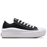 Trampki damskie - Buty Converse Chuck Taylor All Star Move Platform 570256C - czarne - miniaturka - grafika 1