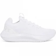 Buty sportowe damskie - Damskie buty treningowe Under Armour UA W Dynamic 2 - białe - miniaturka - grafika 1