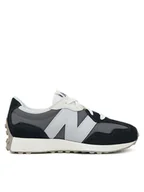 Buty dla dziewczynek - New Balance Sneakersy GS327LG Szary - miniaturka - grafika 1