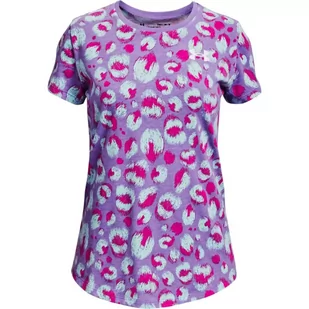 Koszulka dziewczęca Under Armour Live Fierce Instinct Print SS - Koszulki dla dziewczynek - miniaturka - grafika 1