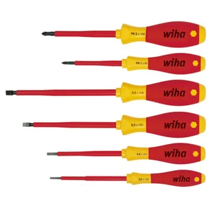 Wiha Zestaw wkrętaków płaskich/ PH, SoftFinish electric, 6-cz. - Śrubokręty - miniaturka - grafika 2