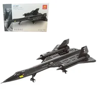 Klocki - Klocki Konstrukcyjne Odrzutowiec Sr-71 Blackbird 183 Elementy - miniaturka - grafika 1