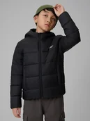 Kurtki i płaszcze dla chłopców - 4F Kurtka z wypełnieniem syntetycznym chłopięca - czarna 164 (13-14 lat) - miniaturka - grafika 1