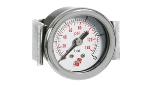 Manometr natablicowy z elementem C, śr. 40mm, 0-10bar, G1/8, M40A.NC010G18 - Akcesoria pneumatyczne - miniaturka - grafika 1