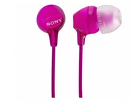 Słuchawki - Sony MDR-EX15LPPI Różowy - miniaturka - grafika 1