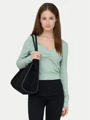 Bluzki damskie - ONLY Bluzka Betty 15365756 Zielony Standard Fit - miniaturka - grafika 1