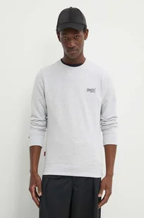 Superdry bluza męska kolor szary melanżowa - Bluzy męskie - miniaturka - grafika 1