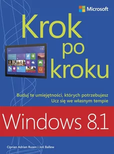 Windows 8.1. Krok po kroku - Systemy operacyjne i oprogramowanie - miniaturka - grafika 1