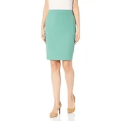 Spódnice - Spódnica damska Calvin Klein Lux Straight ołówkowa miętowa-XS - miniaturka - grafika 1